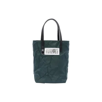 MM6 Maison Margiela Logo Appliqué Mini Top Handle Bag