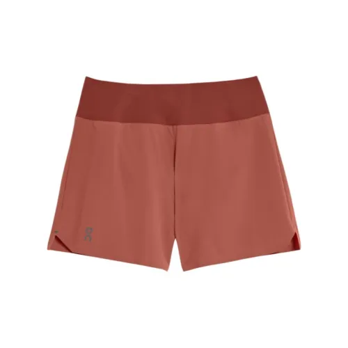 On RUNNING Sports Shorts Women's Light Red