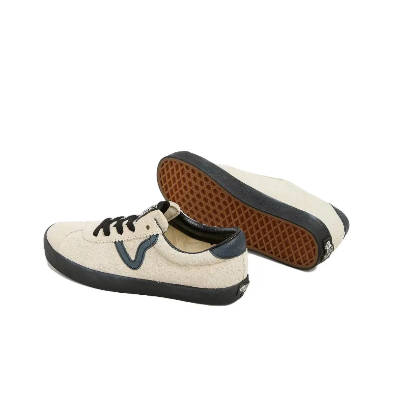 Vans Non slip Support Low Top Skateboard Shoes Unisex Beige-3