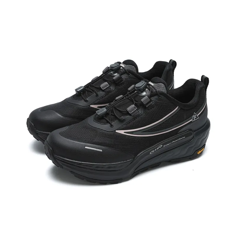 FILA SPD HORIZON Durable Breathable Low Top Running Shoes Women's Iron Gray/Black-2