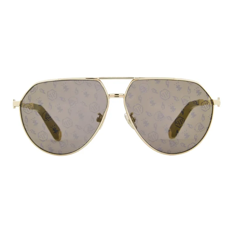 PHILIPP PLEIN Lens decal Pilot frame Sunglasses-1