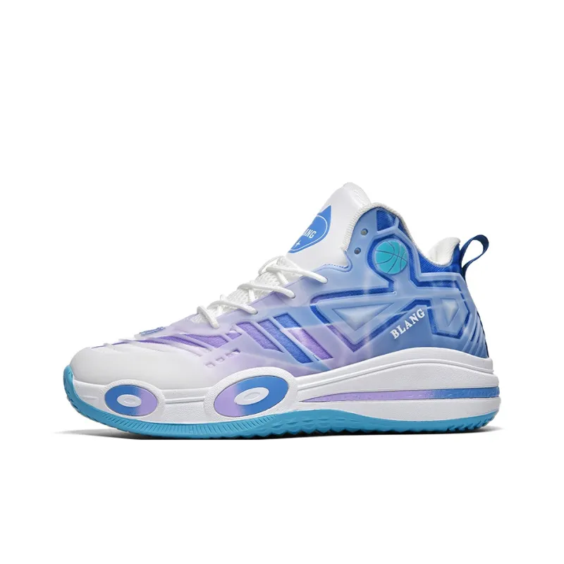 MUSNODO Cushioning, Slip Resistant, And Abrasion Resistant Mid Top Basketball Shoes Unisex-2