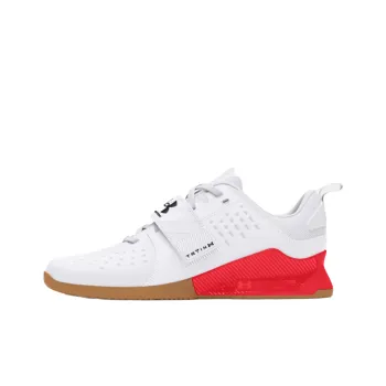Under Armour Reign Lifter Support Balance Low Top Training Shoes Unisex Red White