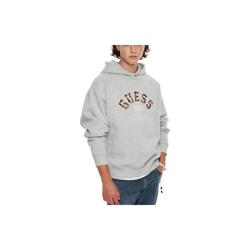 GUESS Sweatshirt Unisex Heather Gray-2