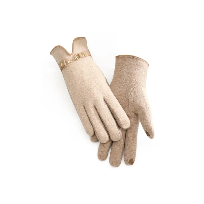 YUZHAOLIN Wool Gloves Women's-2