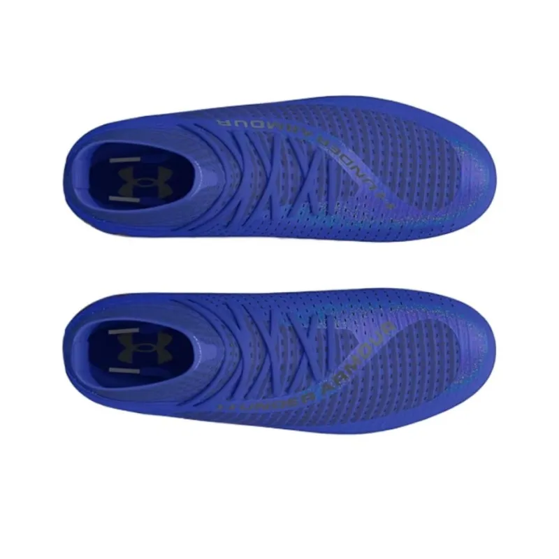Under Armour Highlight 2 Slip Resistant Rebound Soccer Shoes Unisex Dark Blue-3