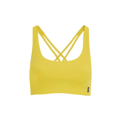 On Movement Bra Sports Underwear Women's Yellow