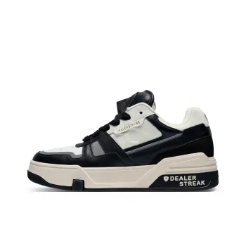 DEALER STREAK Anti Slip Wear Resistant Low Top Skateboard Shoes Unisex