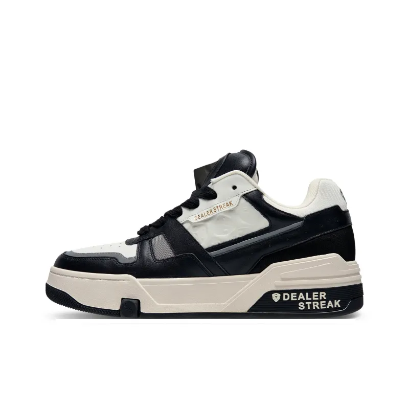 DEALER STREAK Anti-Slip Wear-Resistant Low-Top Skateboard Shoes Unisex-0