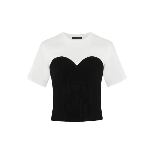 MO&CO T-Shirts Women's Raw White