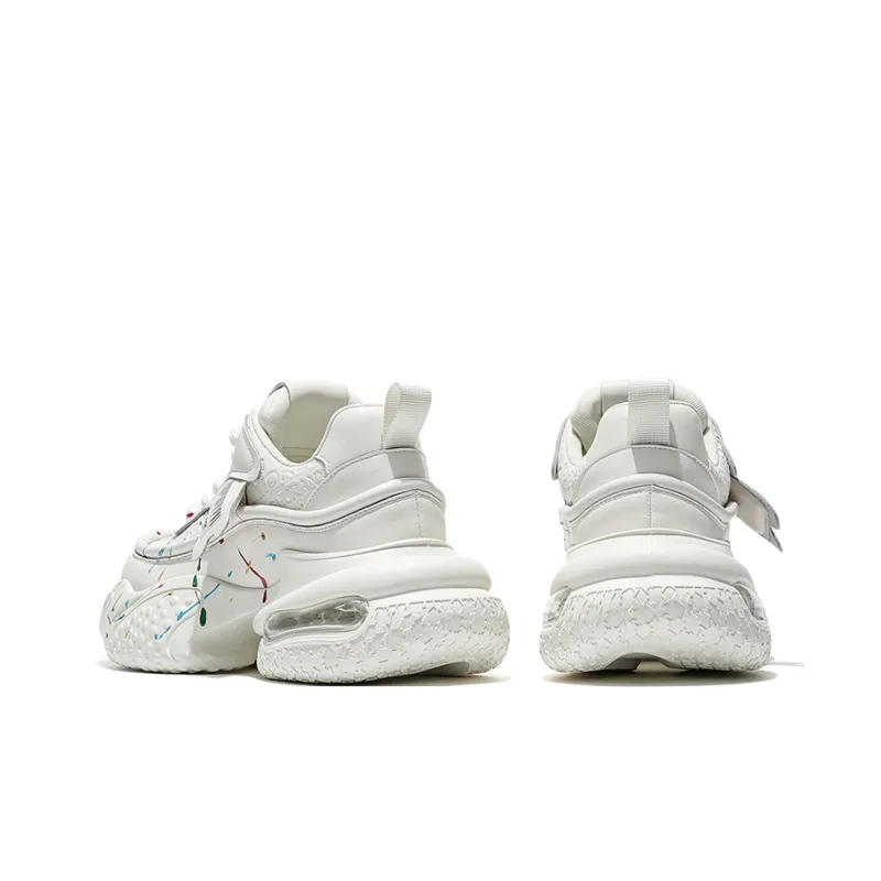 MOERBAI Spacewalk Series Cushioned Wear-Resistant Lightweight Height Increasing Low-Top Chunky Sneakers Men's-3