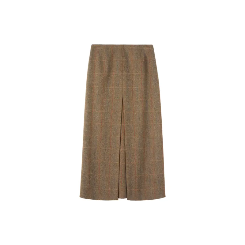 Loro Piana FW24 Casual Long Skirts Women's Brown-1