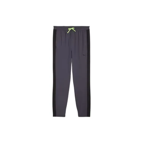 PUMA CLOUDSPUN Knitted Sweatpants Men Galaxy Gray