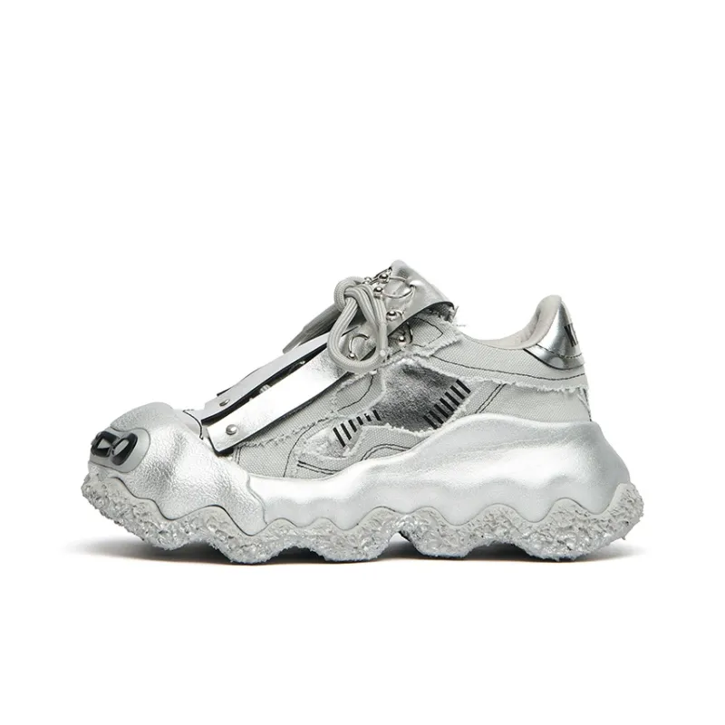 KEDDO Paint Is Not Dry Wear-Resistant Low-Top Chunky Sneakers Unisex-6