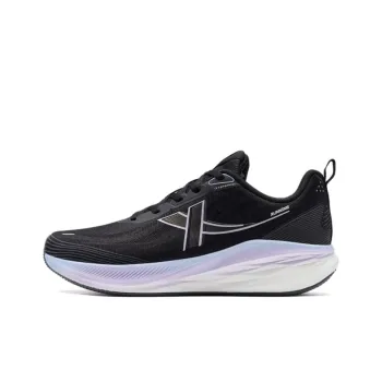 XTEP Speed 5.0LITE Anti Slip Wear Resistant Low Top Long Distance Running Running Shoes Women's Black White