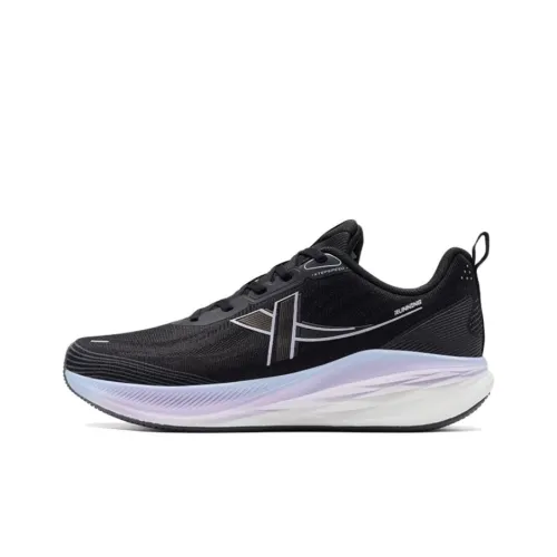 XTEP Speed 5.0LITE Anti-Slip Wear-Resistant Low-Top Long Distance Running Running Shoes Women's Black White