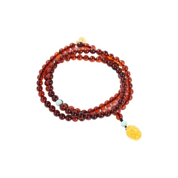 S&A Amber Beeswax Bracelets Women's
