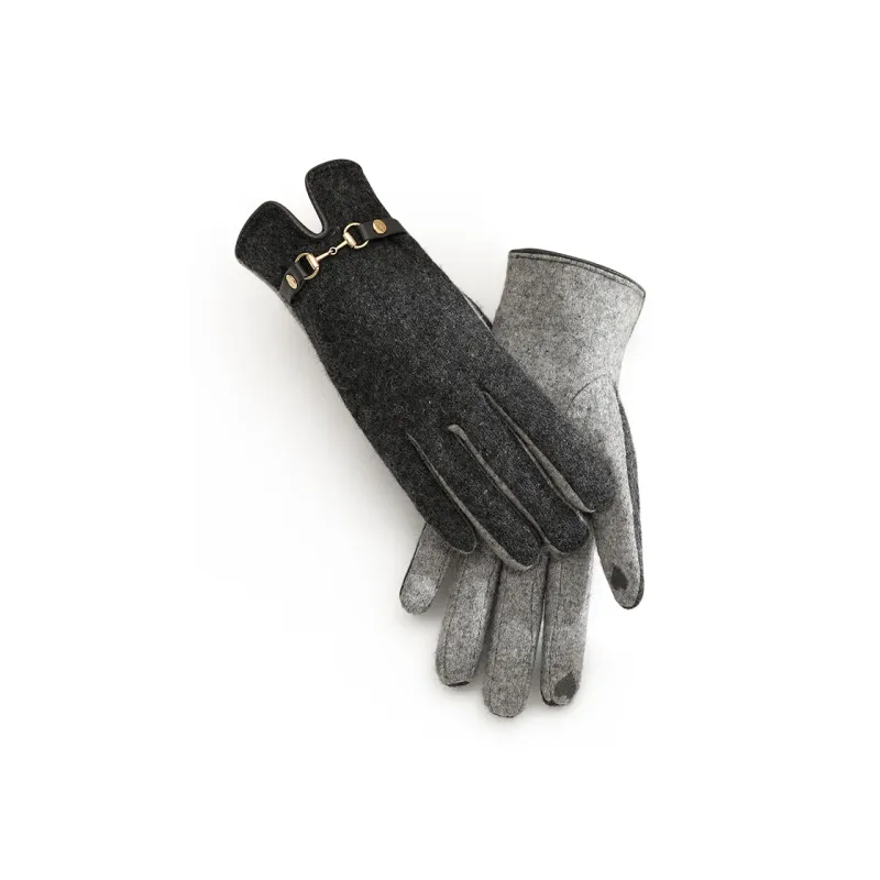 YUZHAOLIN Wool Gloves Women's-5