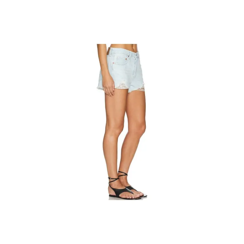 Levi’s Denim Shorts Women's Light Blue-2