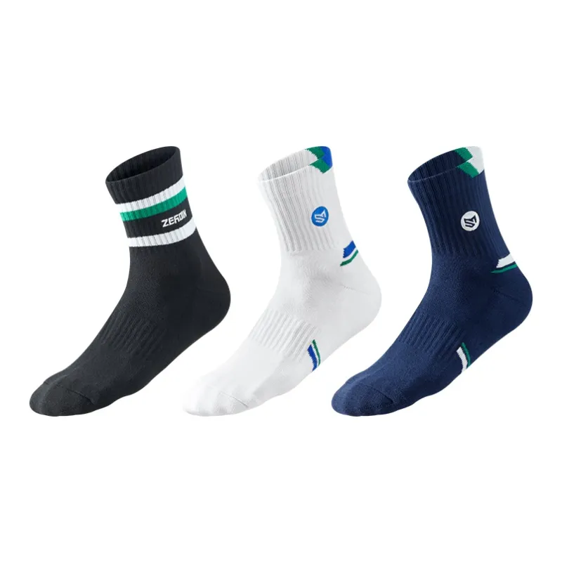 ZEROIN Mid Calf Socks Men's 3 Pack-27