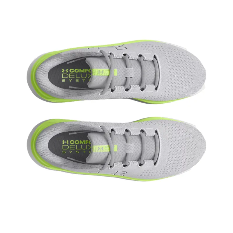 Under Armour Charged Pursuit 3 Wear-Resistant Slip-Resistant Low-Top Running Shoes Women's Gray Green-3