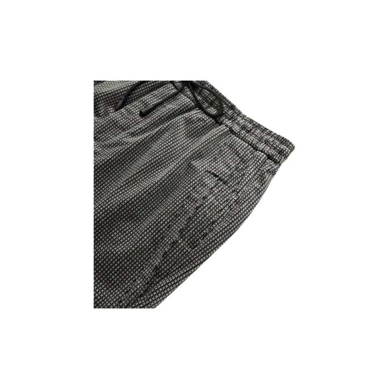 ANDREW MACKENZIE Casual Pants Men's Black Gray-3