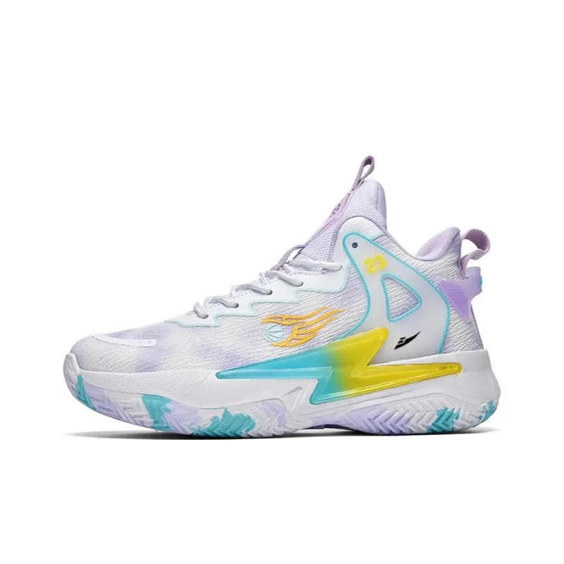 Kuding Cushioning High-Top Basketball Shoes Unisex-0