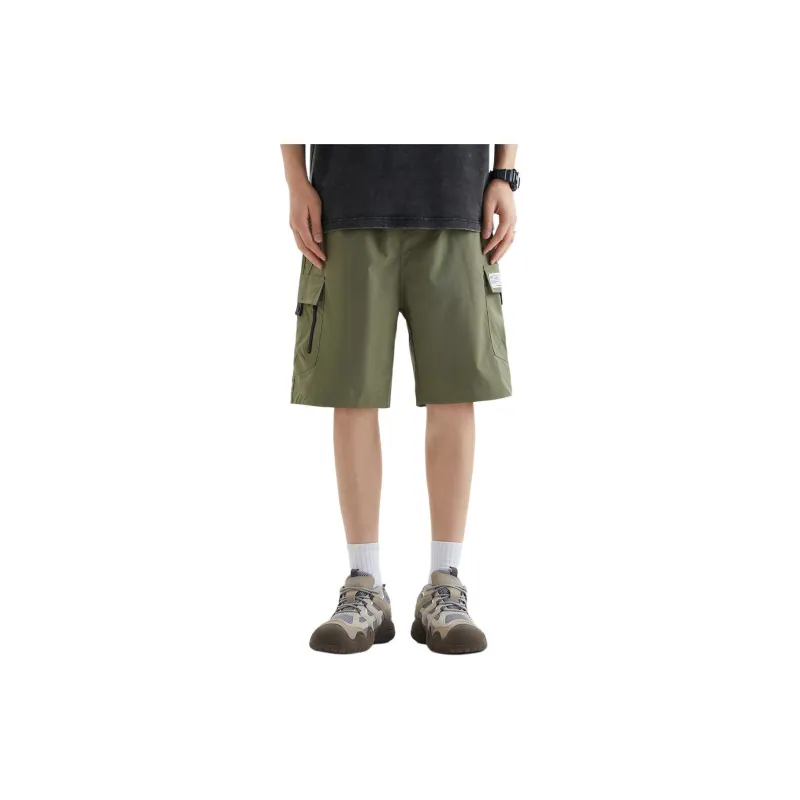 361° Casual Shorts Men's Dark Emerald Green-2