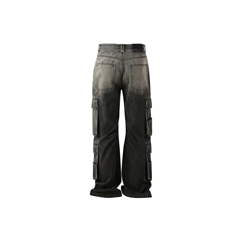 PASET Jeans Unisex Black Gray-1