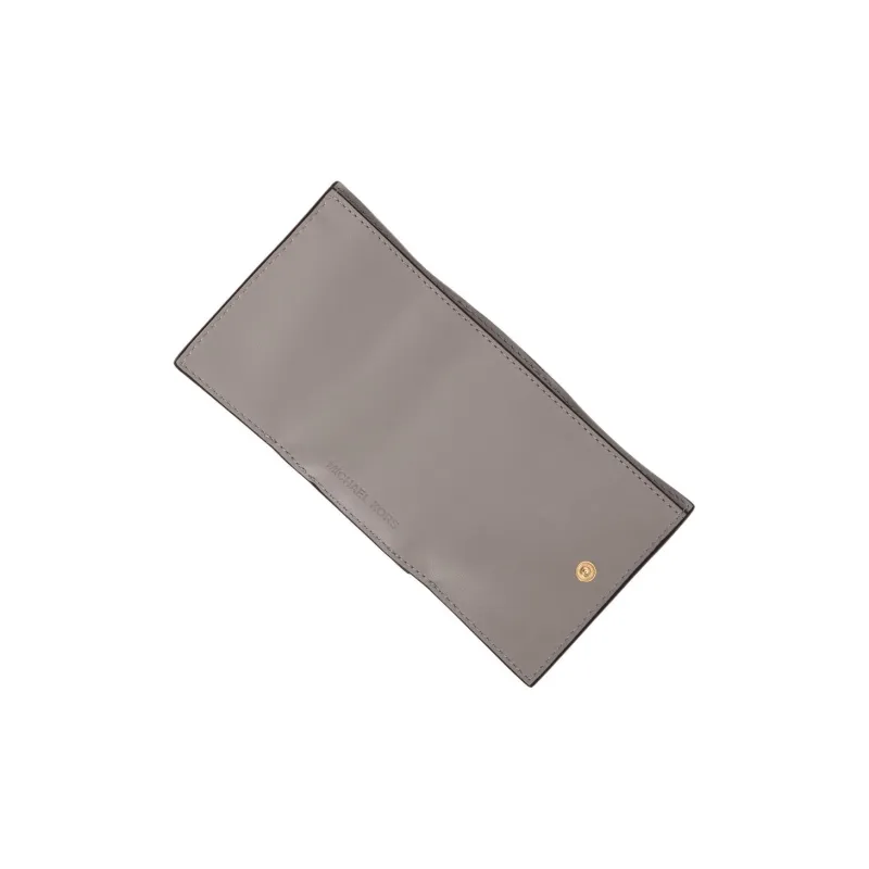 MICHAEL KORS Jet Set Travel Coated Canvas Wallet Extra Small Women's Glossy White-1