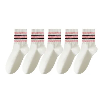 MIIOW Mid Calf Socks Women's 5 Pack