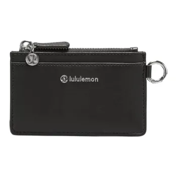 Lululemon Recycled Polyester Card Holder Regular Unisex Black