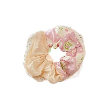 Water Jade Fabric Hair Tie Women's