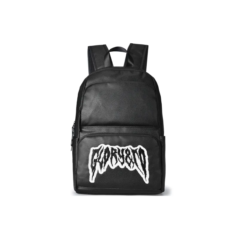 GLORY&CO PVC Travel Bag Backpack Men's Black-0