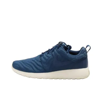 Nike Roshe One Anti Slip Wear Resistant Low Top Running Shoes Women's Blue
