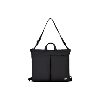 New Balance Fabric Handbag, Shoulder Bag, Backpack Regular Unisex Black