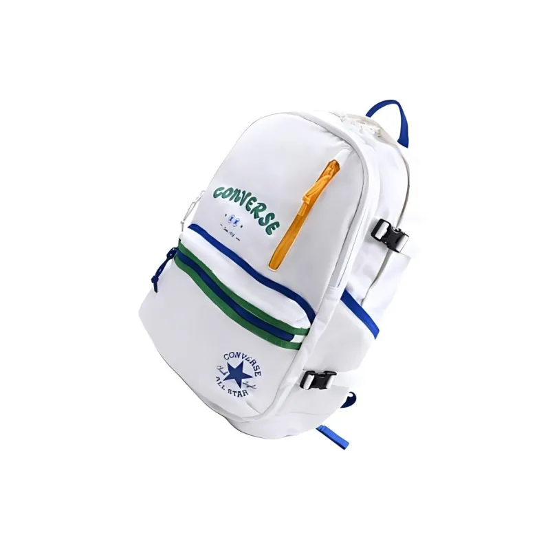 Converse Polyester Backpack Medium Size Unisex Multicolor-3