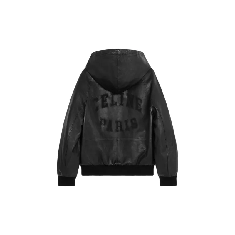 CELINE SS24 Leather Jacket Men's Black-1