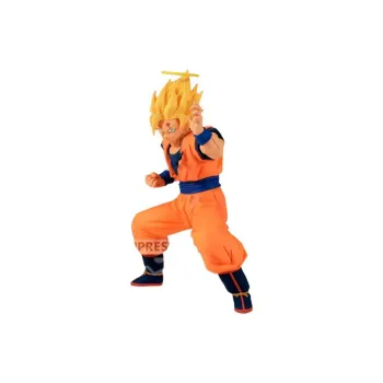 BANPRESTO Sun Wukong Glass Factory Match Makers Dragon Ball Z Super Saiyan 2 Bonus Gifts