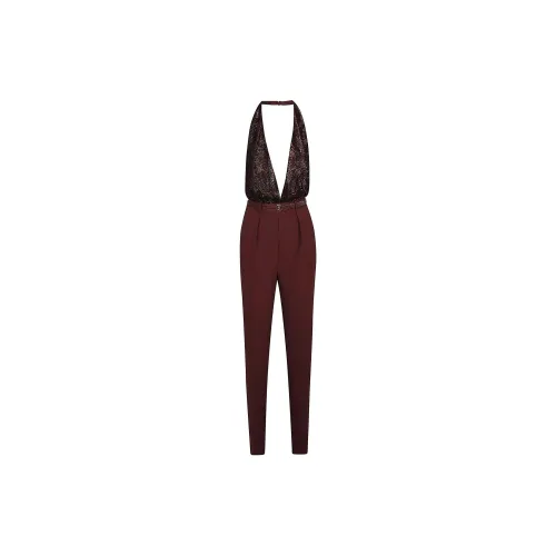 Elisabetta Franchi Jumpsuits Women's Brick Red