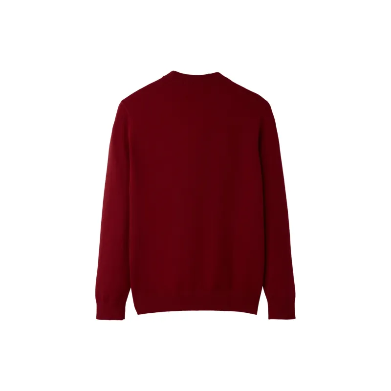 HLA Knitwear Men Dark Red W7-1