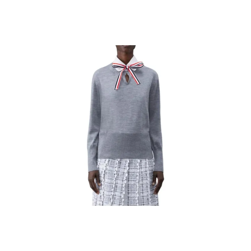 THOM BROWNE Long Sleeved Knitted Jumper-2
