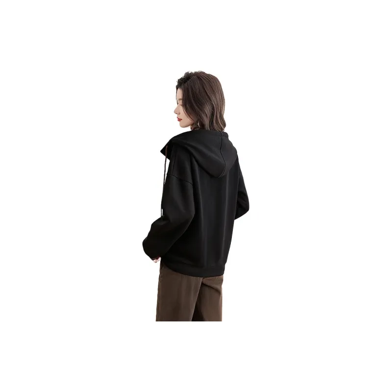 Cypress House Sweatshirt Women's Black & Green-1