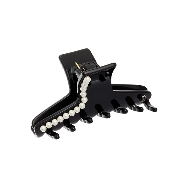 ALEXANDRE DE PARIS Gold Pyramid Medium Size Claw Clip Hair Accessory Headpiece Women's-1