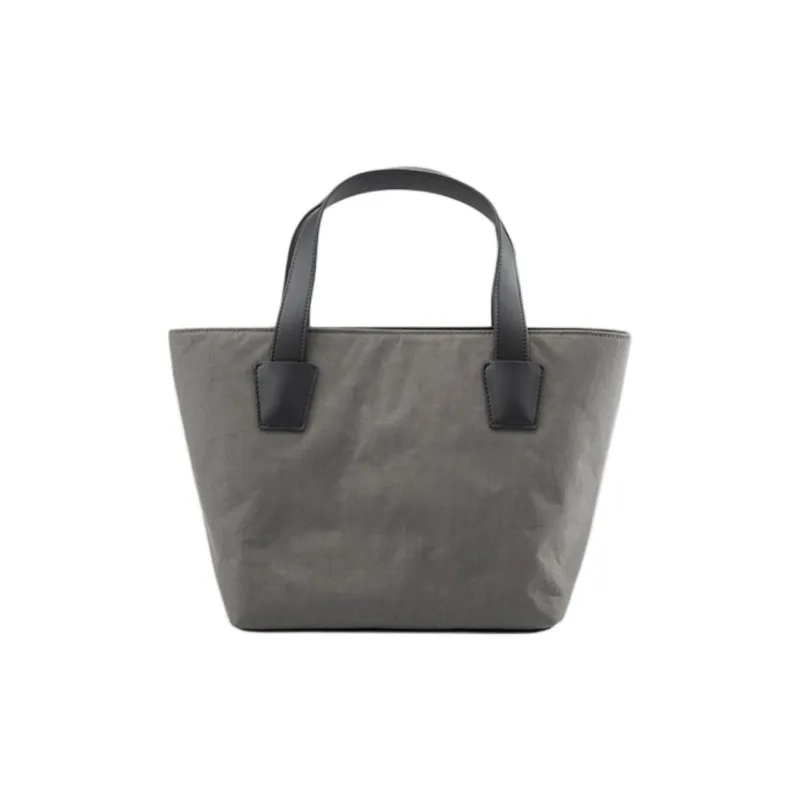 DESCENTE DSG COLLECTION Synthetic Leather Tote Bag Shopping Bag Handbag Regular Men's Gray-3