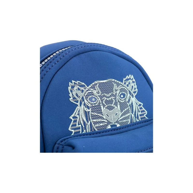 KENZO Fabric Backpack Mini Men's Sea Blue-3