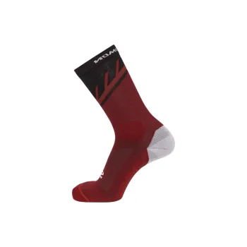 SALOMON Speedcross Crew Mid-Calf Socks Unisex 1 Pack Red Dahlia