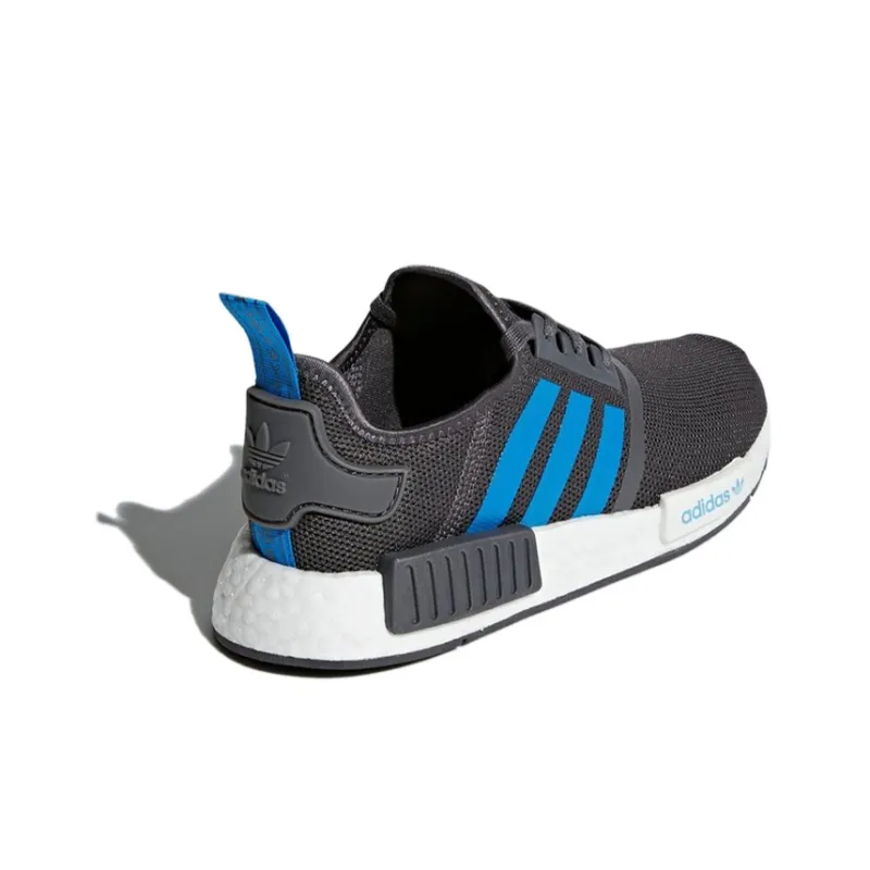 Adidas NMD R1 Grey Five Bright Blue Youth-3