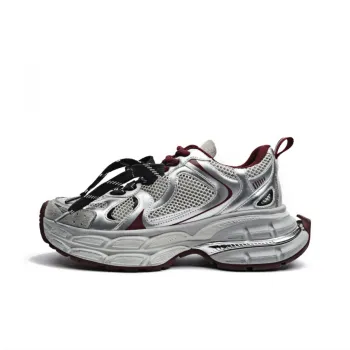 CHERRY&KALIKA Cushioning Anti Slip Wear Resistant Breathable Height Increasing Low Top Chunky Sneakers Women's