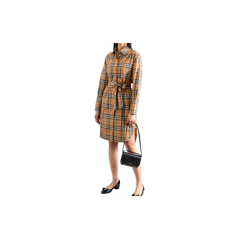 Burberry 2000s Vintage Check Dress-2